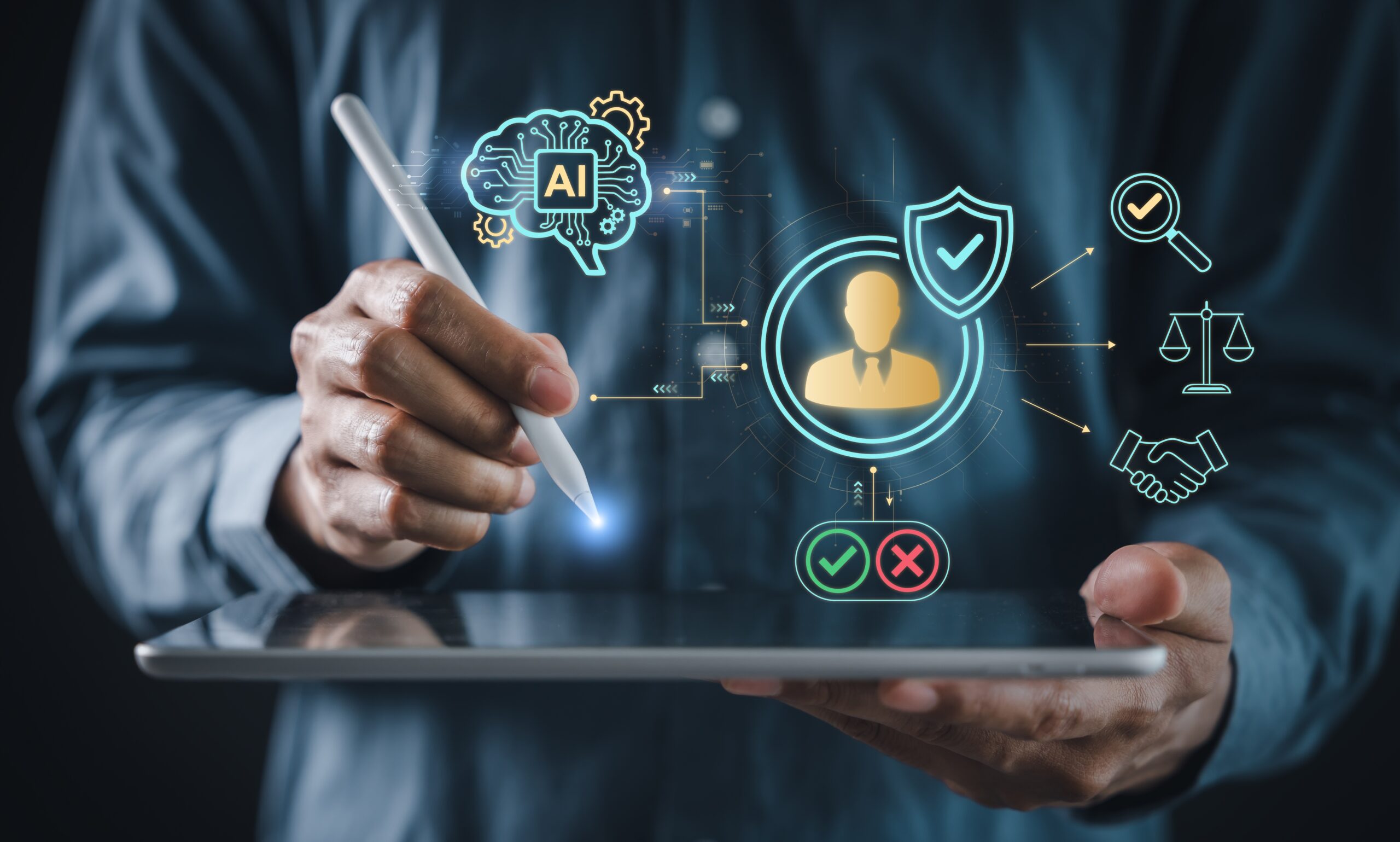 Business systems dashboard showing workflow automation and performance metrics